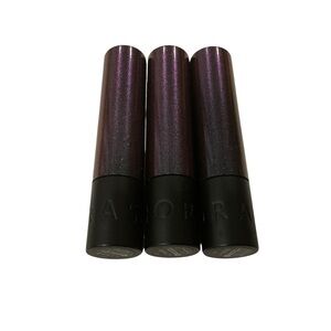 3 pc Sephora collection lacquer shine lipstick 08 red inferno sealed new